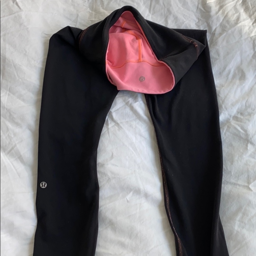 Lululemon reversible leggings Medium